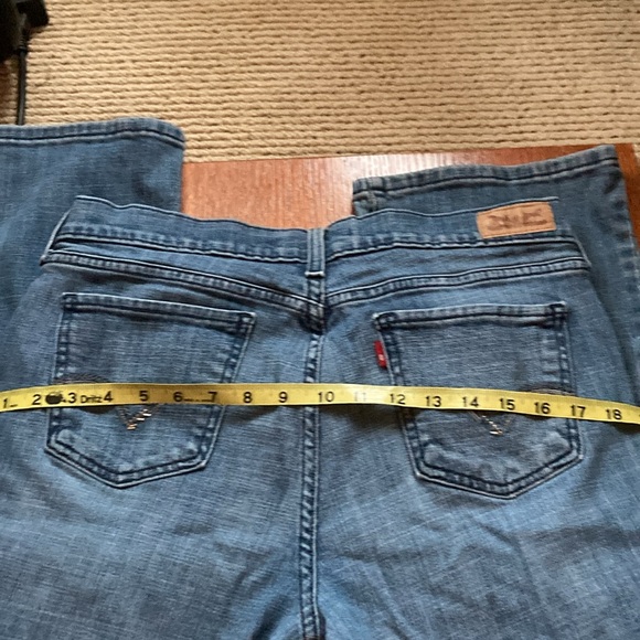 LEVIS 515 Boot Cut faded jeans size 10M - Picture 11 of 13